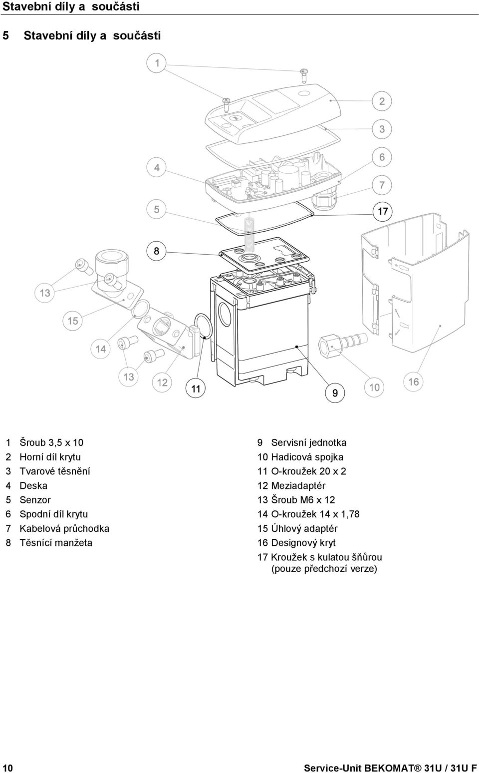 docx @ 4701 @ @ 1 Stavební díly a součásti Pos: 30 /Beko Technische Dokumentation/Überschriften/1/Bauteile und Komponenten @ 0\mod_1183638014355_4638.