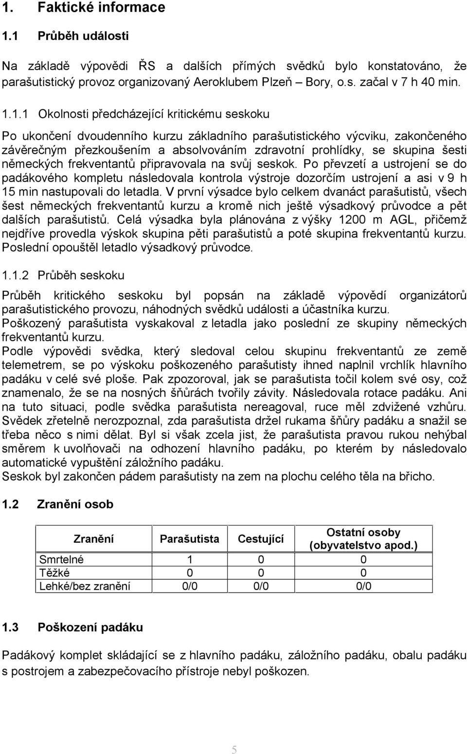 šesti německých frekventantů připravovala na svůj seskok. Po převzetí a ustrojení se do padákového kompletu následovala kontrola výstroje dozorčím ustrojení a asi v 9 h 15 min nastupovali do letadla.