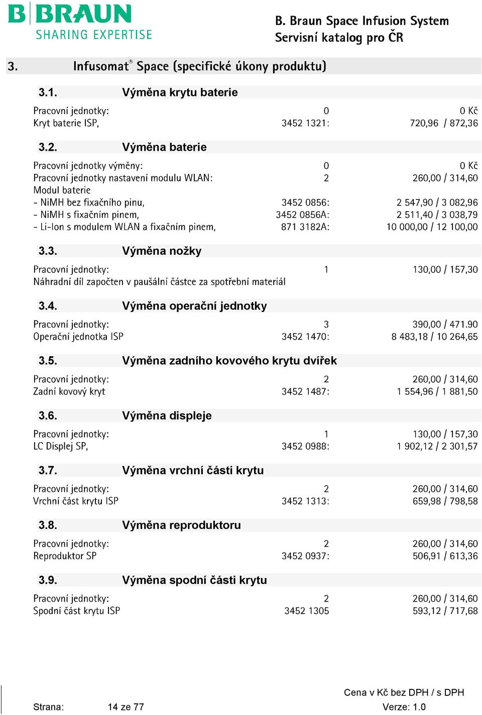 Výměna zadního kovového krytu dvířek 3.6. Výměna displeje 3.7.