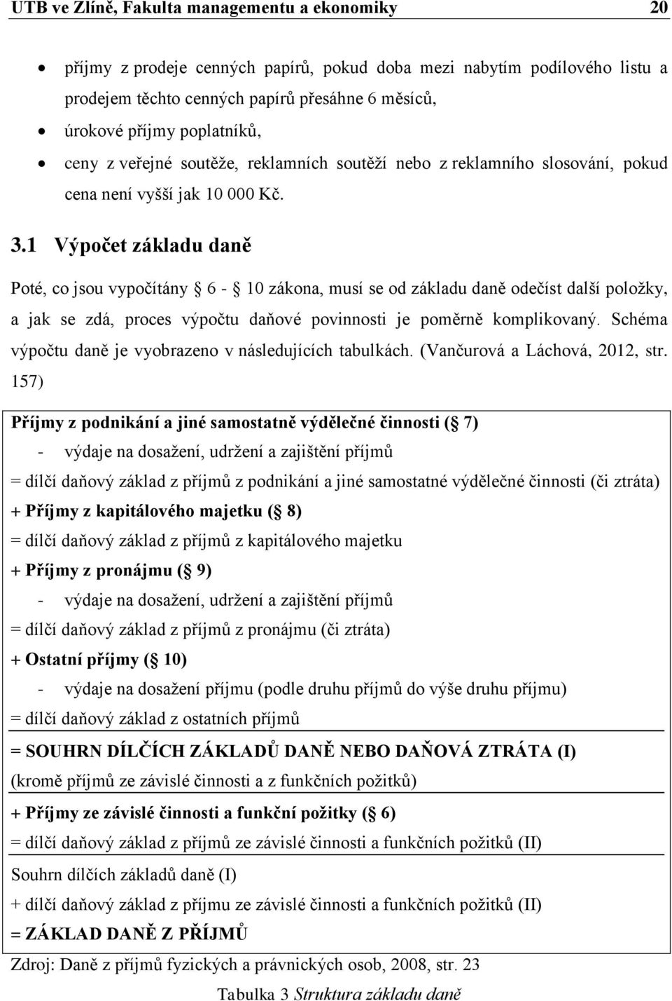 1 Výpočet základu daně Poté, co jsou vypočítány 6-10 zákona, musí se od základu daně odečíst další položky, a jak se zdá, proces výpočtu daňové povinnosti je poměrně komplikovaný.