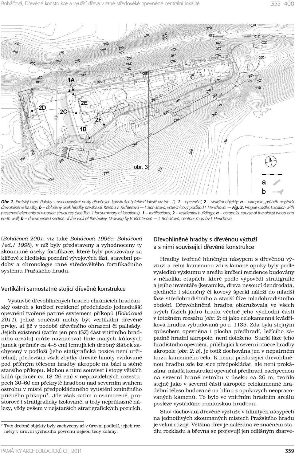 Location with preserved elements of wooden structures (see Tab. 1 for summary of locations).