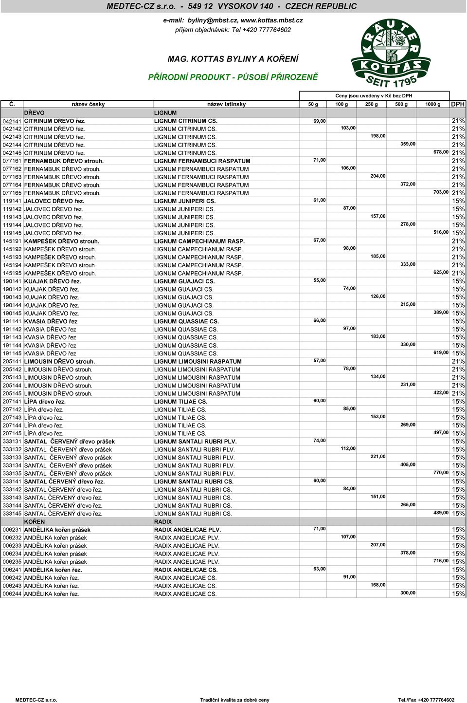 69,00 21% 042142 CITRINUM DŘEVO řez. CITRINUM CS. 103,00 21% 042143 CITRINUM DŘEVO řez. CITRINUM CS. 198,00 21% 042144 CITRINUM DŘEVO řez. CITRINUM CS. 359,00 21% 042145 CITRINUM DŘEVO řez.