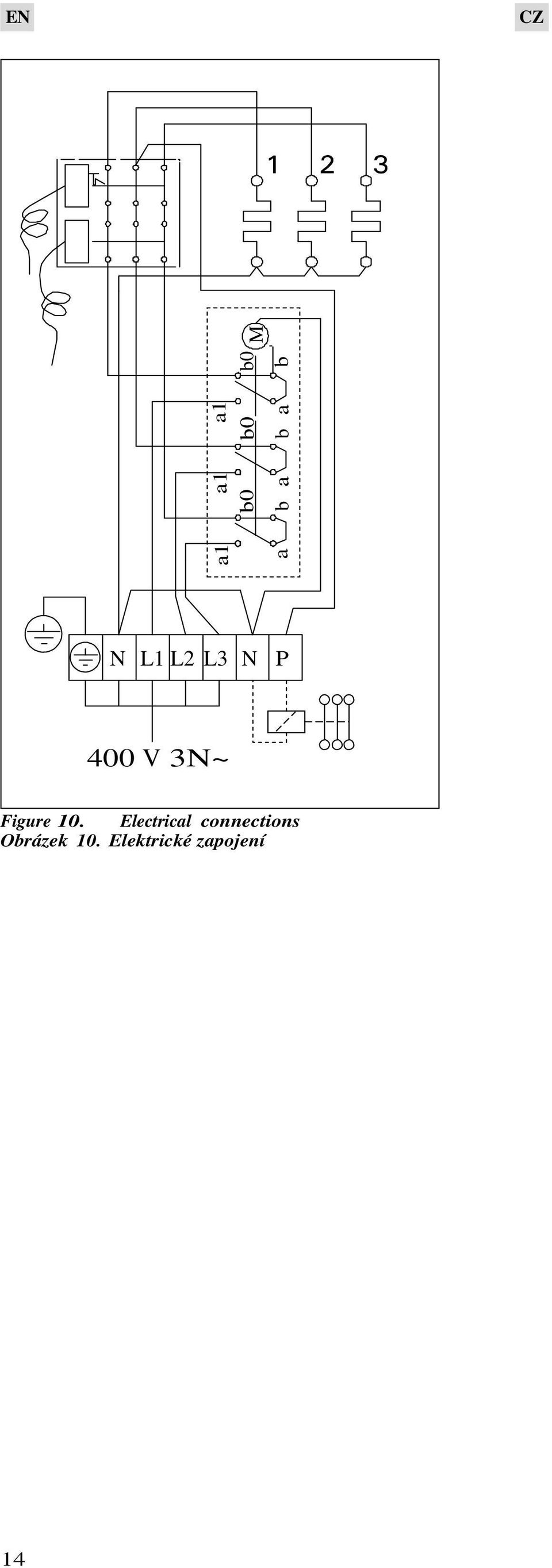 10. Electrical connections