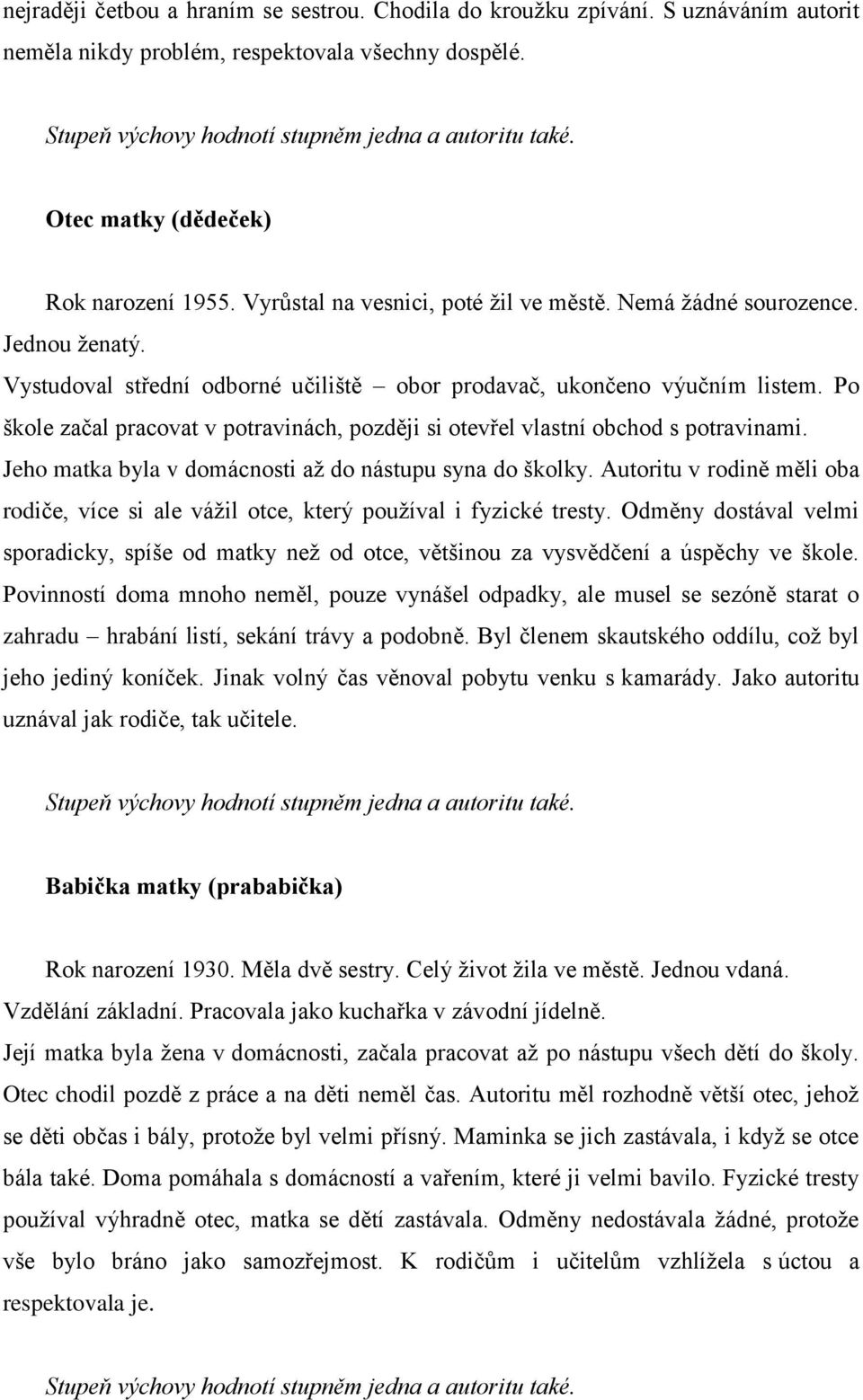 Po škole začal pracovat v potravinách, později si otevřel vlastní obchod s potravinami. Jeho matka byla v domácnosti aţ do nástupu syna do školky.