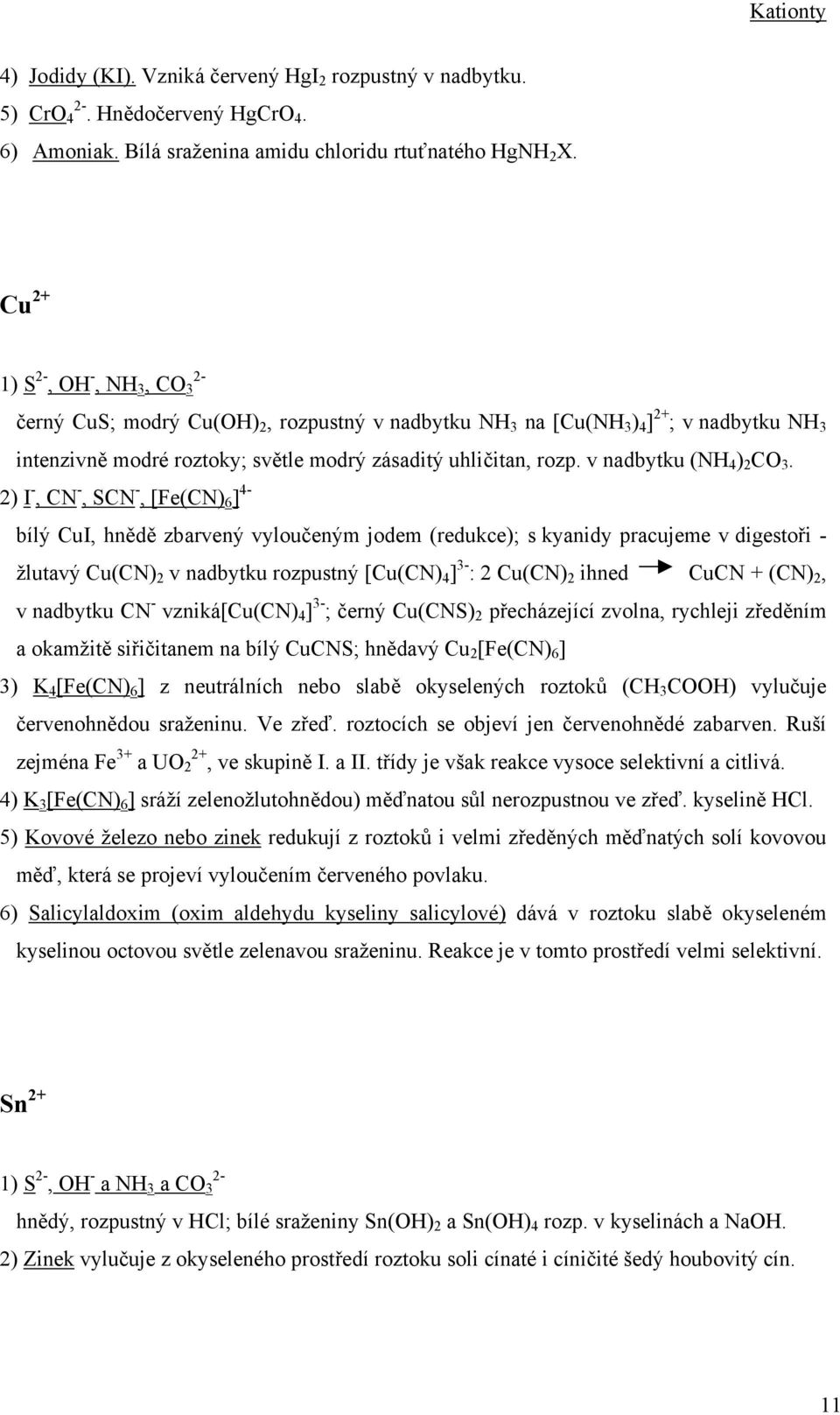 v nadbytku (NH 4 ) 2 CO 3.