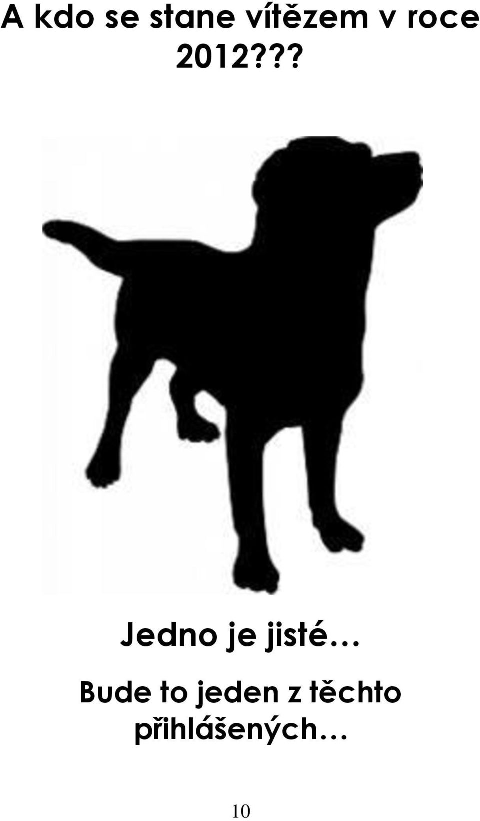 ?? Jedno je jisté Bude