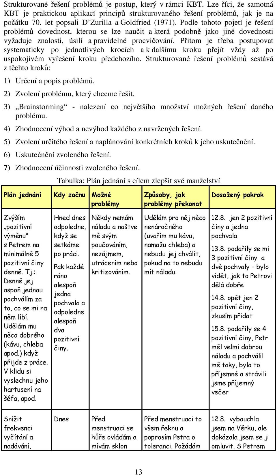 Podle tohoto pojetí je řešení problémů dovednost, kterou se lze naučit a která podobně jako jiné dovednosti vyžaduje znalosti, úsilí a pravidelné procvičování.