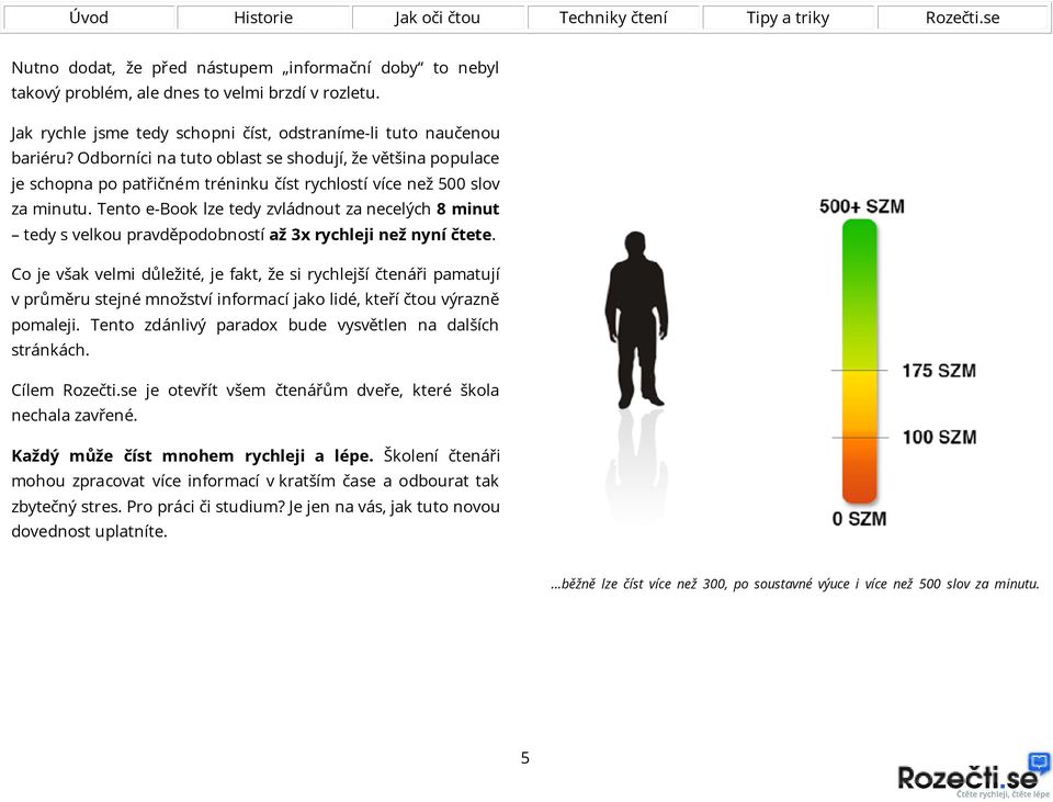Tento e-book lze tedy zvládnout za necelých 8 minut tedy s velkou pravděpodobností až 3x rychleji než nyní čtete.