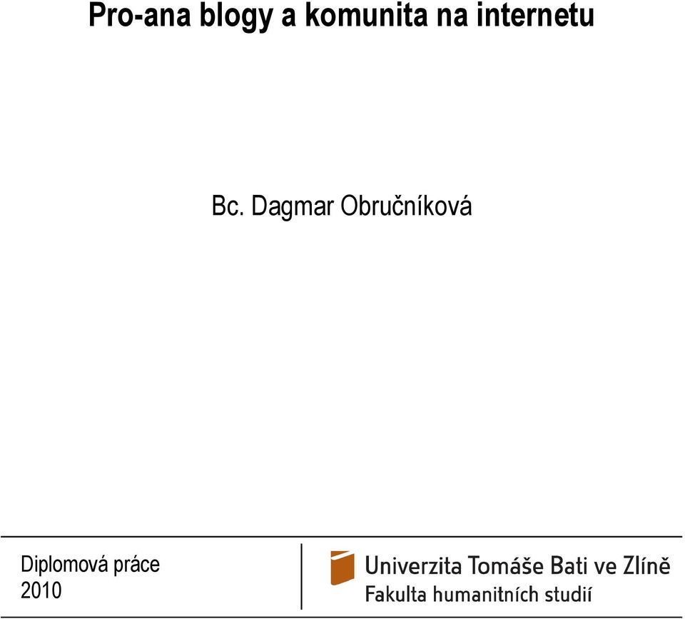 internetu Bc.