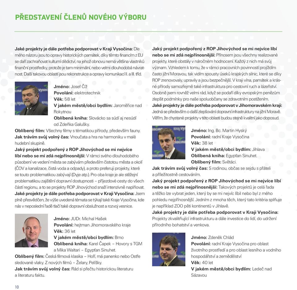 tříd. Jméno: Josef Číž Povolání: elektrotechnik Věk: 58 let V jakém městě/obci bydlím: Jaroměřice nad Rokytnou Oblíbená kniha: Slovácko sa súdí aj nesúdí od Zdeňka Galušky.