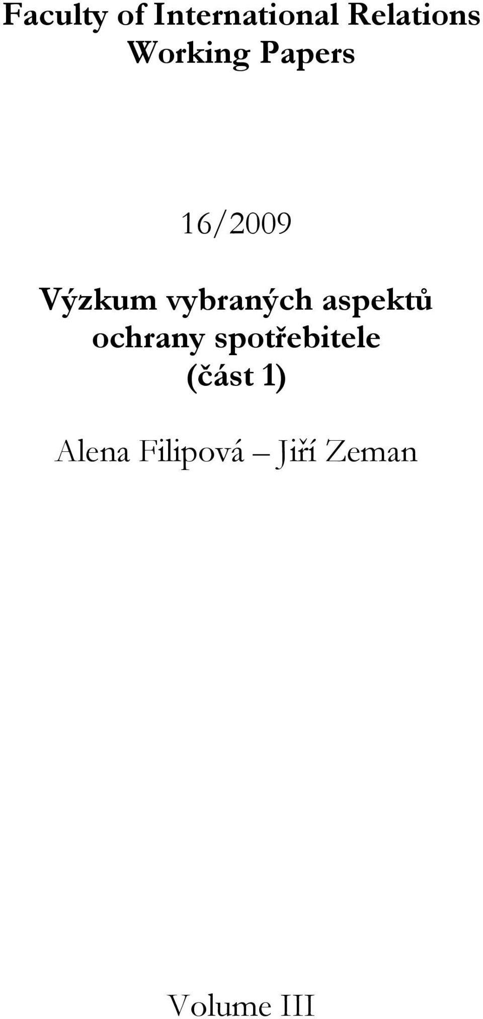 vybraných aspektů ochrany