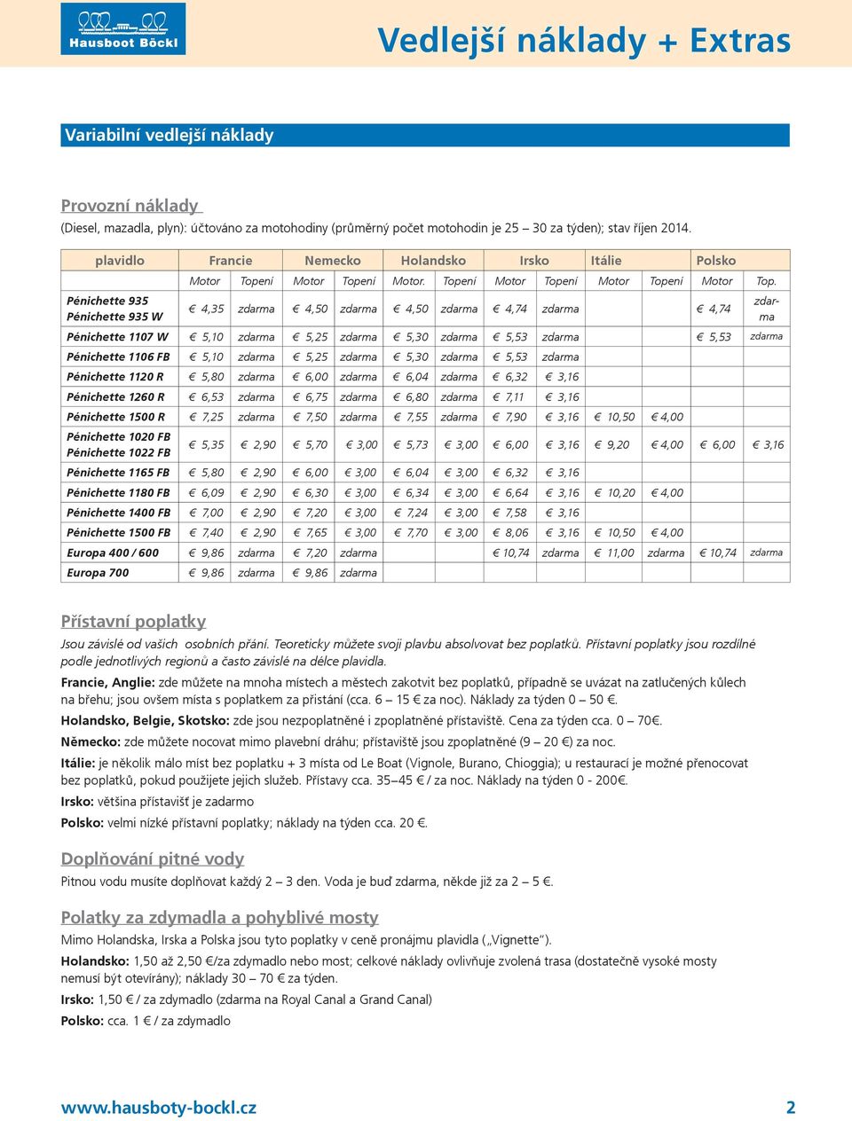 4,35 zdarma 4,50 zdarma 4,50 zdarma 4,74 zdarma 4,74 Pénichette 1107 W 5,10 zdarma 5,25 zdarma 5,30 zdarma 5,53 zdarma 5,53 zdarma Pénichette 1106 FB 5,10 zdarma 5,25 zdarma 5,30 zdarma 5,53 zdarma