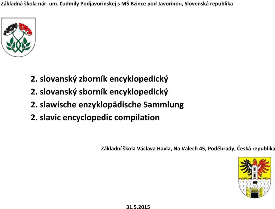 slovanský zborník encyklopedický 2. slovanský sborník encyklopedický 2.