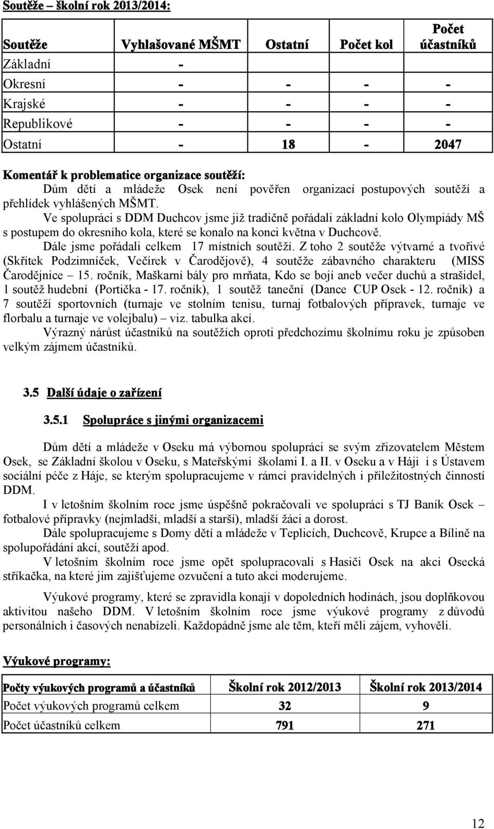 Ve spolupráci s DDM Duchcov jsme již tradičně pořádali základní kolo Olympiády MŠ s postupem do okresního kola, které se konalo na konci května v Duchcově.