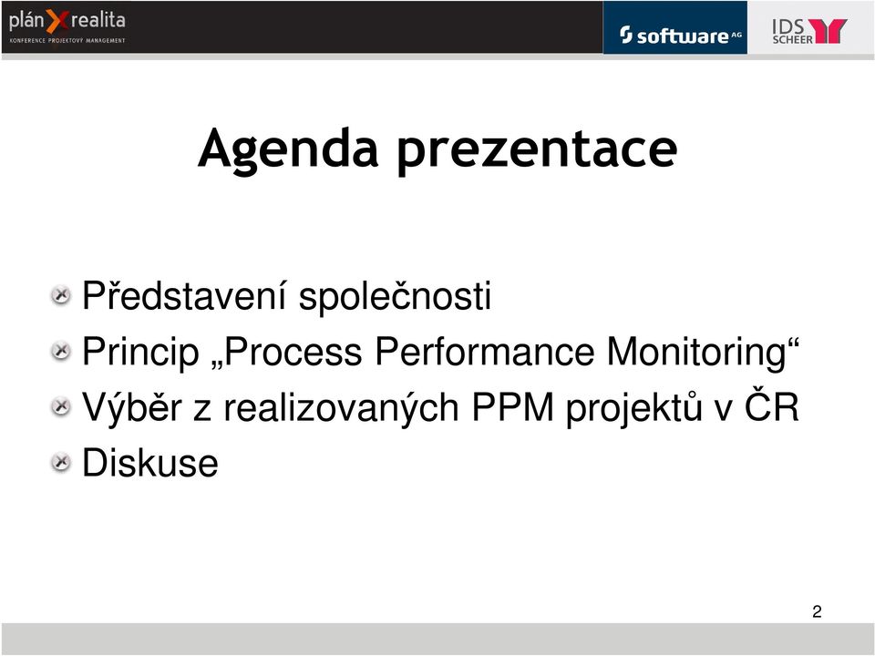 Performance Monitoring Výběr z