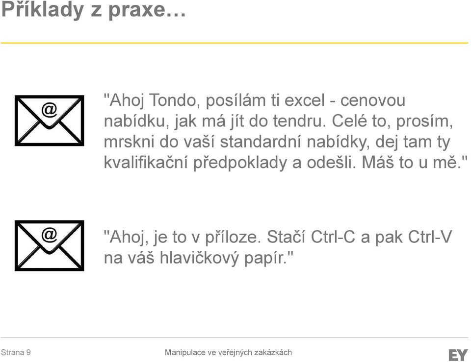 Celé to, prosím, mrskni do vaší standardní nabídky, dej tam ty