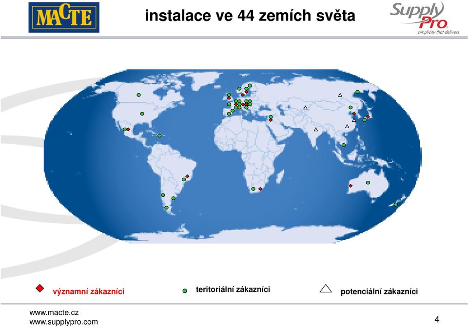 zákazníci teritoriální