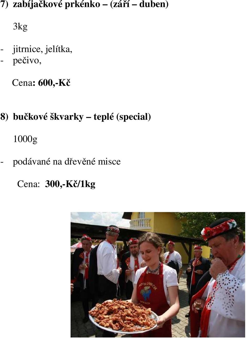 8) bučkové škvarky teplé (special) 1000g -