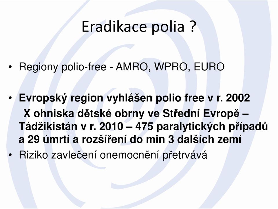 polio free v r.