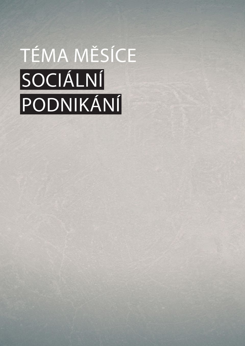 sociální