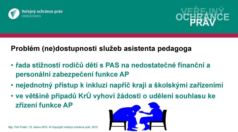 inkluzi napříč kraji a školskými zařízeními ve většině