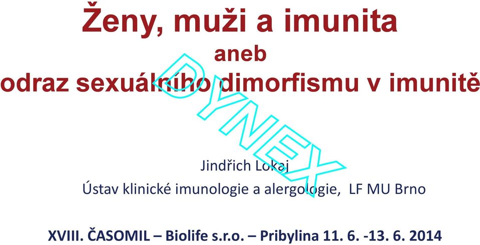klinické imunologie a alergologie, LF MU Brno