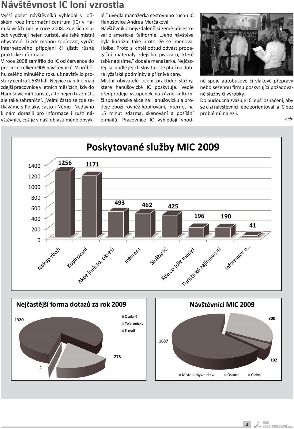 0 do IC od července do V roce 2008 zamířilo prosince celkem 909 návštěvníků. V průběhu celého minulého roku už navštívilo prostory centra 2 589 lidí.