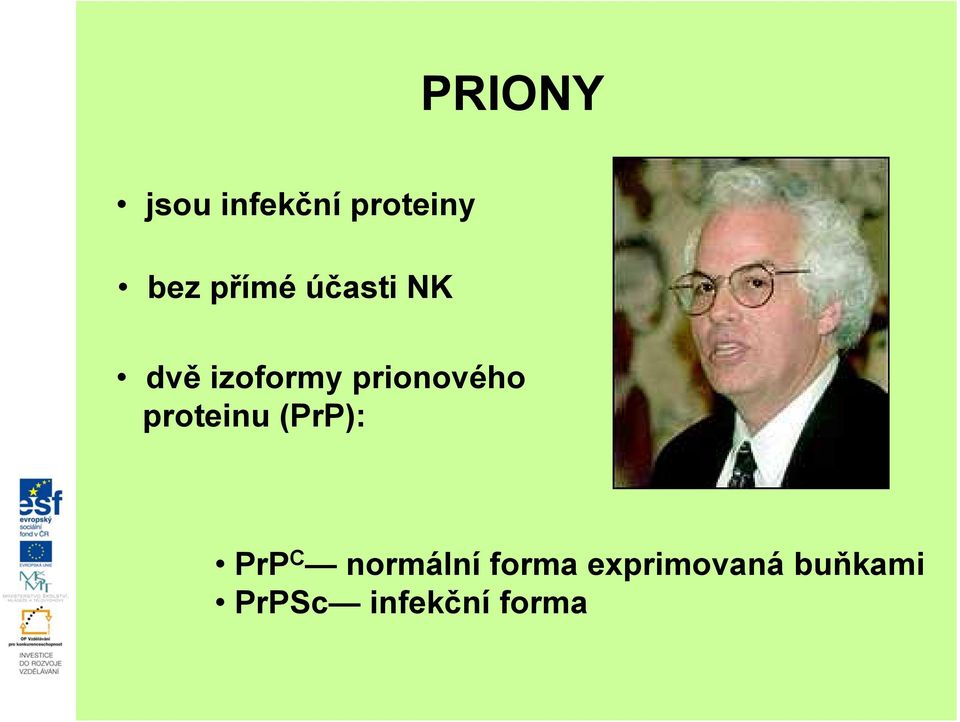 prionového proteinu (PrP): PrP C