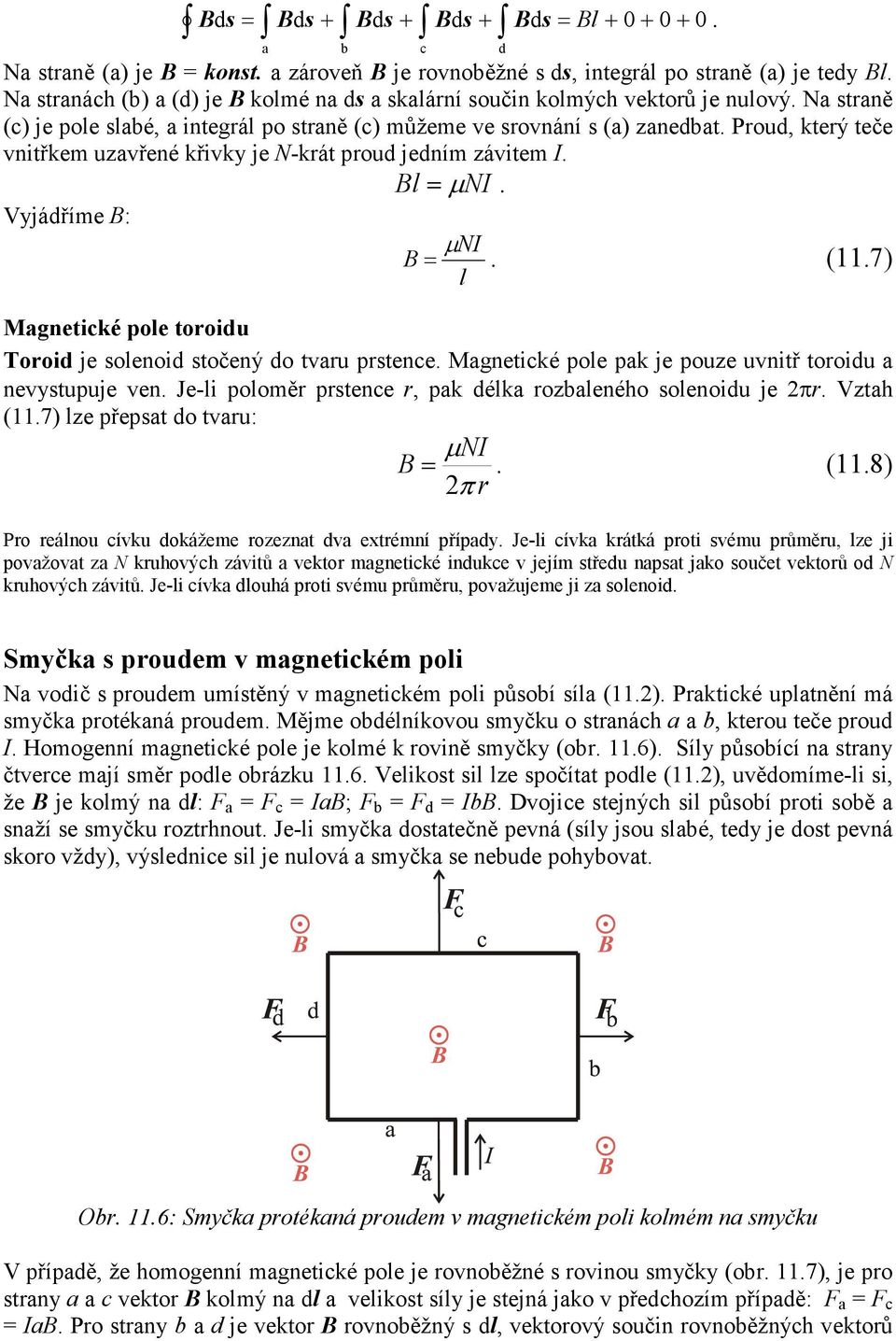 Magnetické pole toroidu