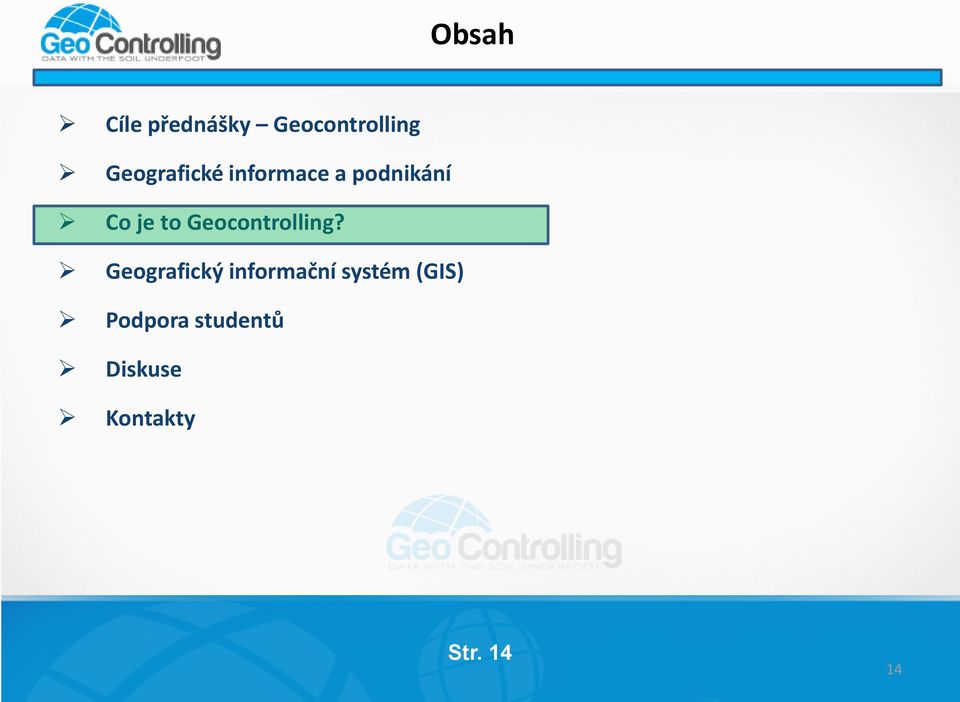 Geocontrolling?