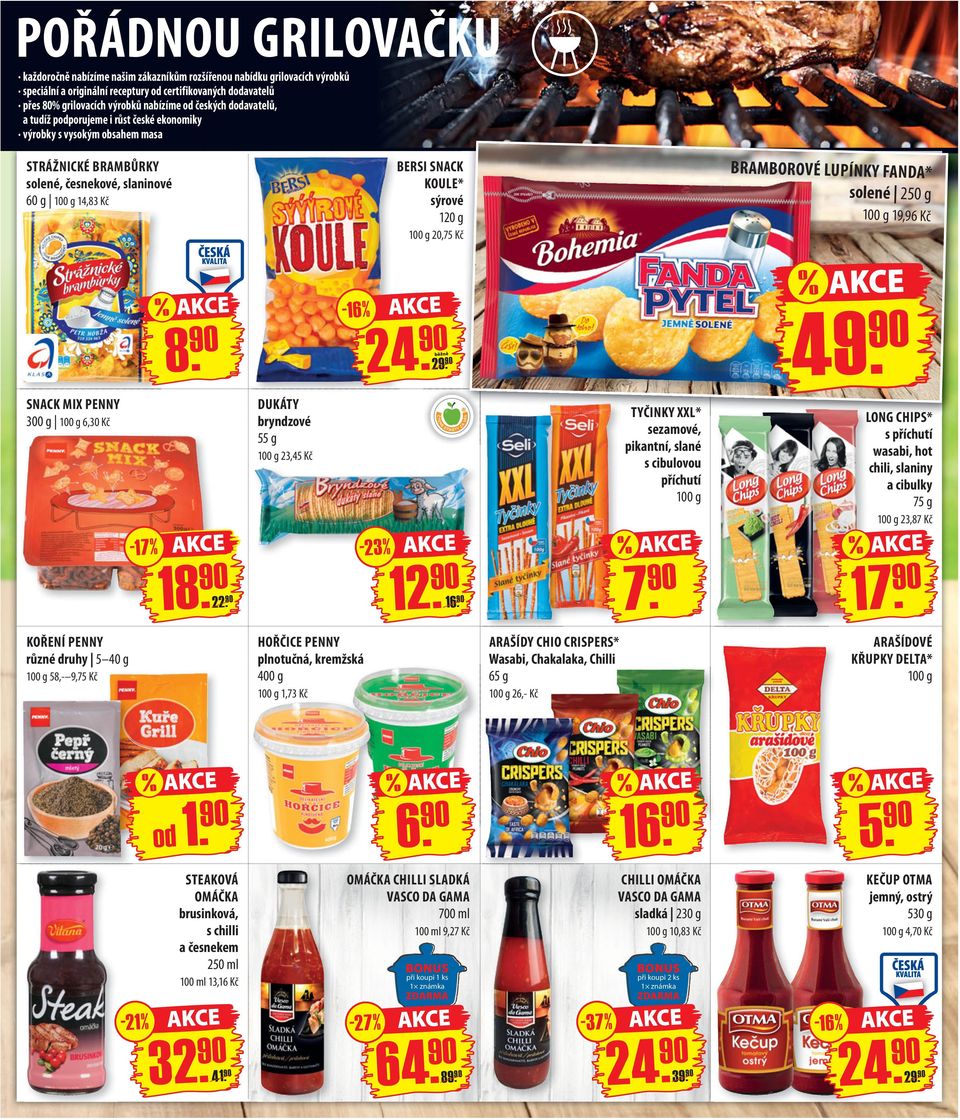 BERSI SNACK KOULE* sýrové 120 g 19,96 Kč 20,75 Kč % 49. -16% 24. 8. 92.
