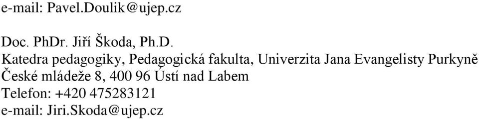 Jana Evangelisty Purkyně České mládeže 8, 400 96 Ústí