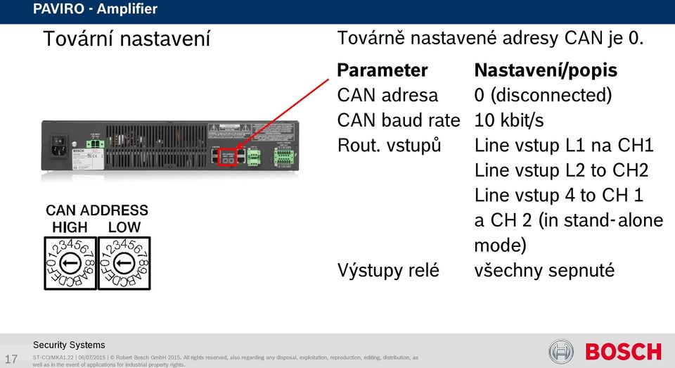 rate 10 kbit/s Rout.