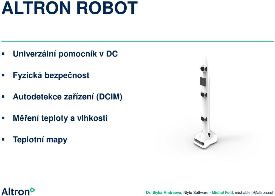 bezpečnost Autodetekce zařízení