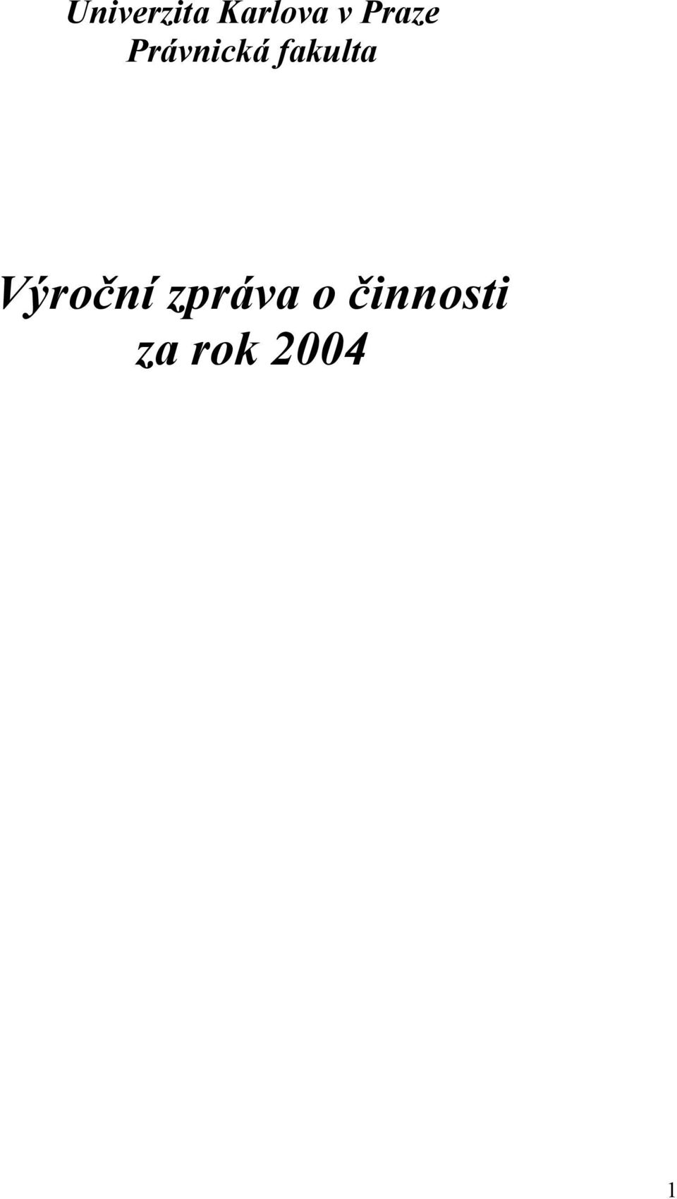fakulta Výroční