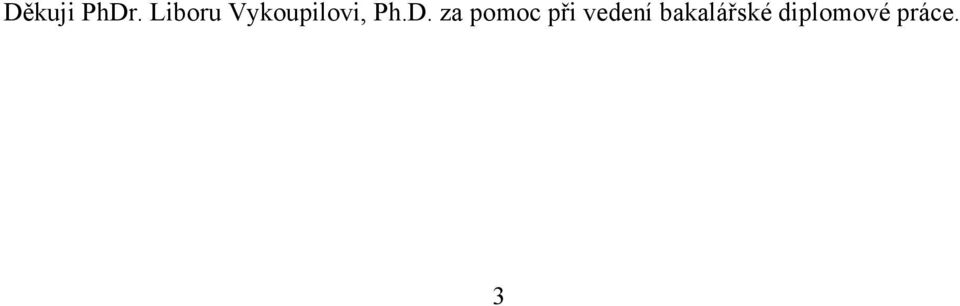 Ph.D. za pomoc při