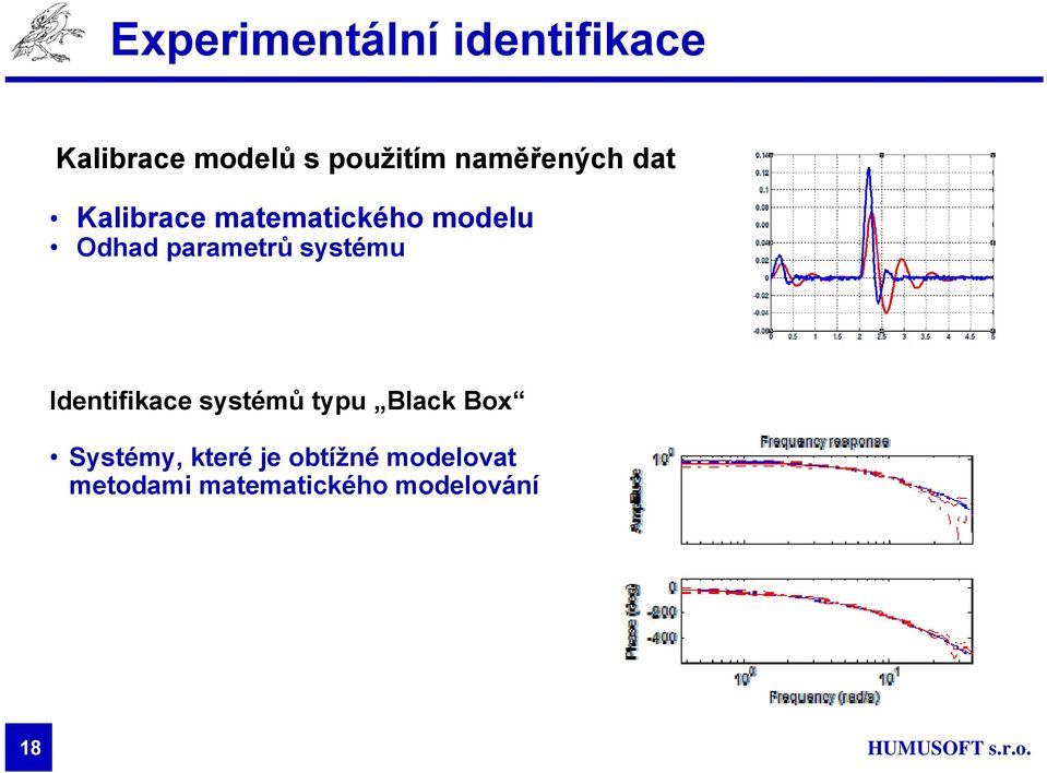 systému Identifikace systémů typu Black Box Systémy, které je