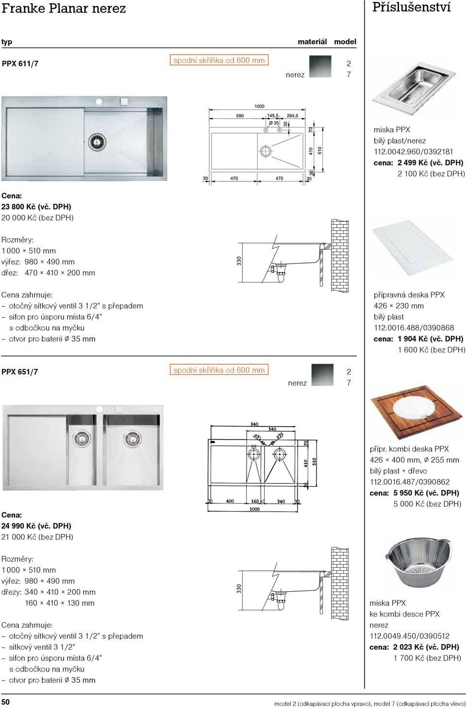 488/0390868 cena: 1 904 Kč (vč. DPH) PPX 651/ 4 990 Kč (vč.