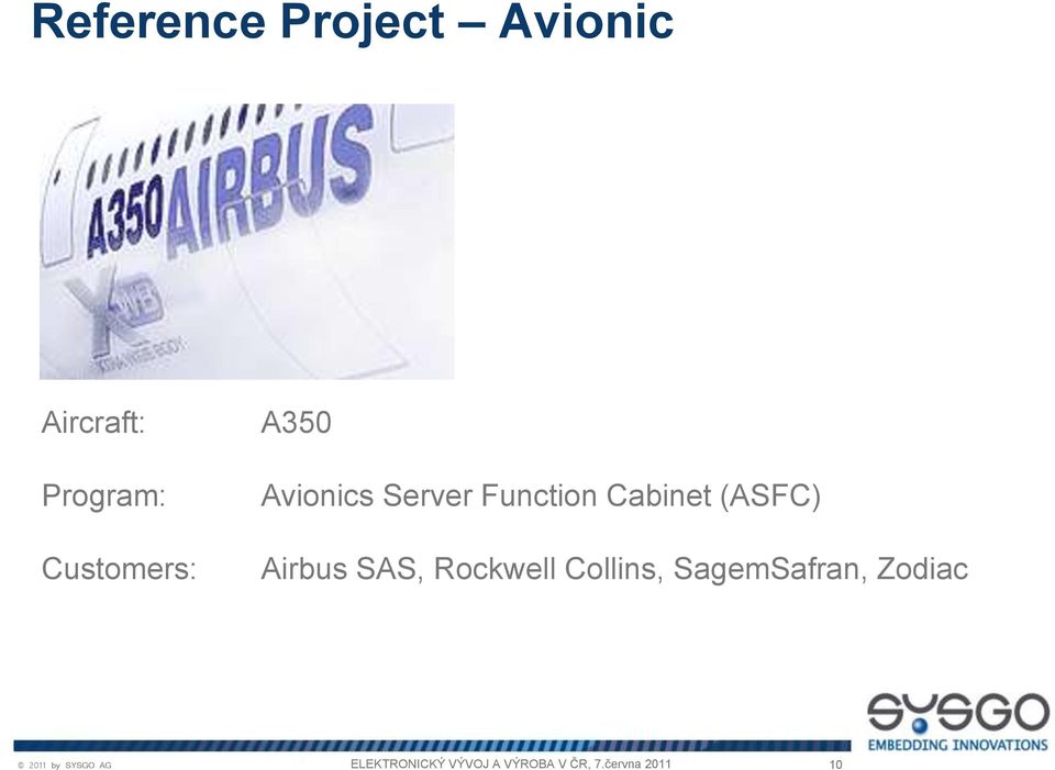 Server Function Cabinet (ASFC) Airbus