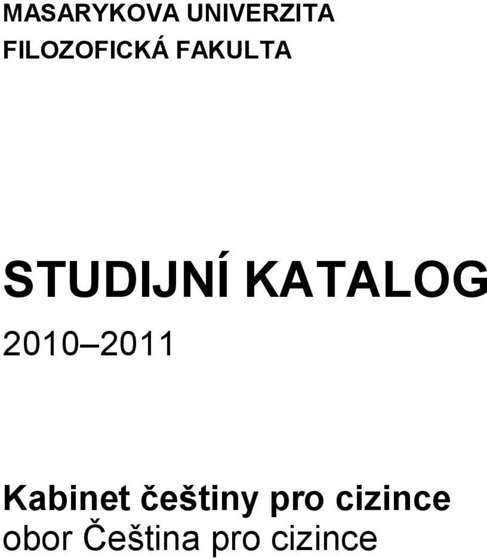 KATALOG 2010 2011 Kabinet