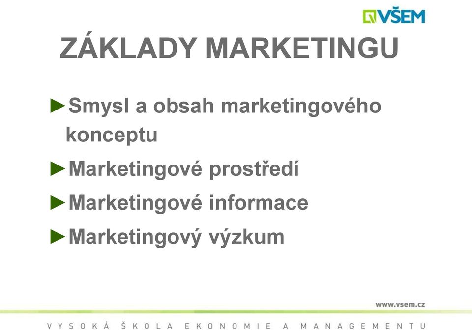 Marketingové prostředí