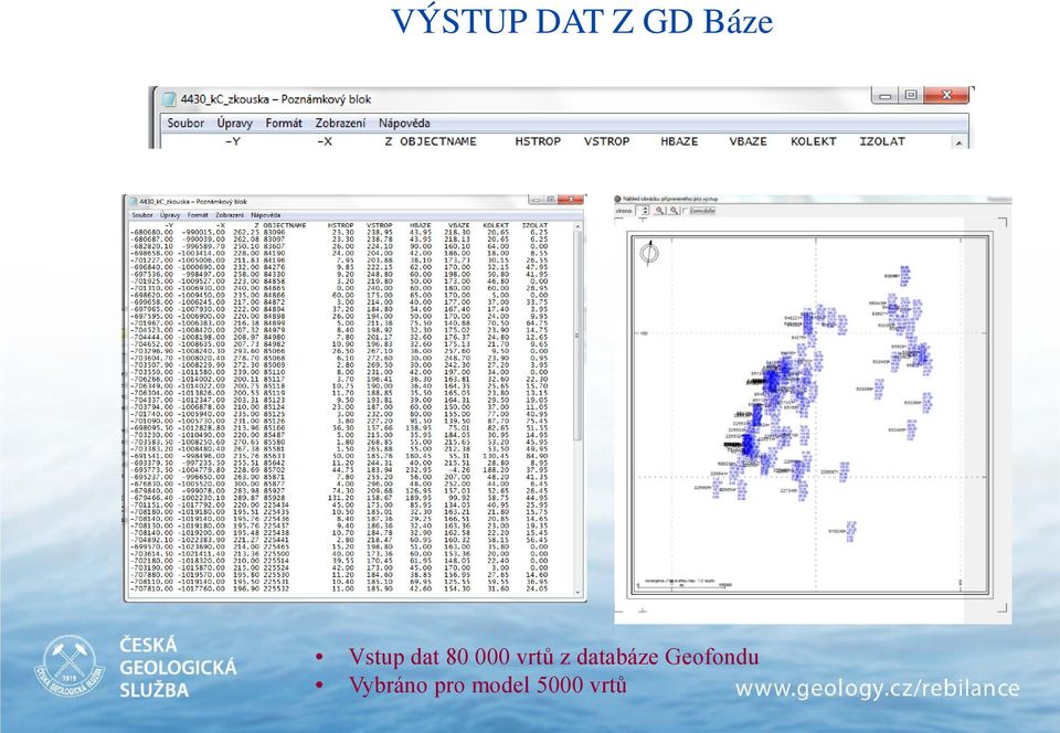 z databáze Geofondu