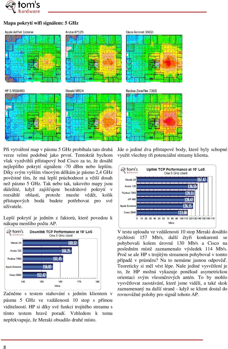 Díky svým vyšším vlnovým délkám je pásmo 2,4 GHz pověstné tím, že má lepší průchodnost a větší dosah než pásmo 5 GHz.