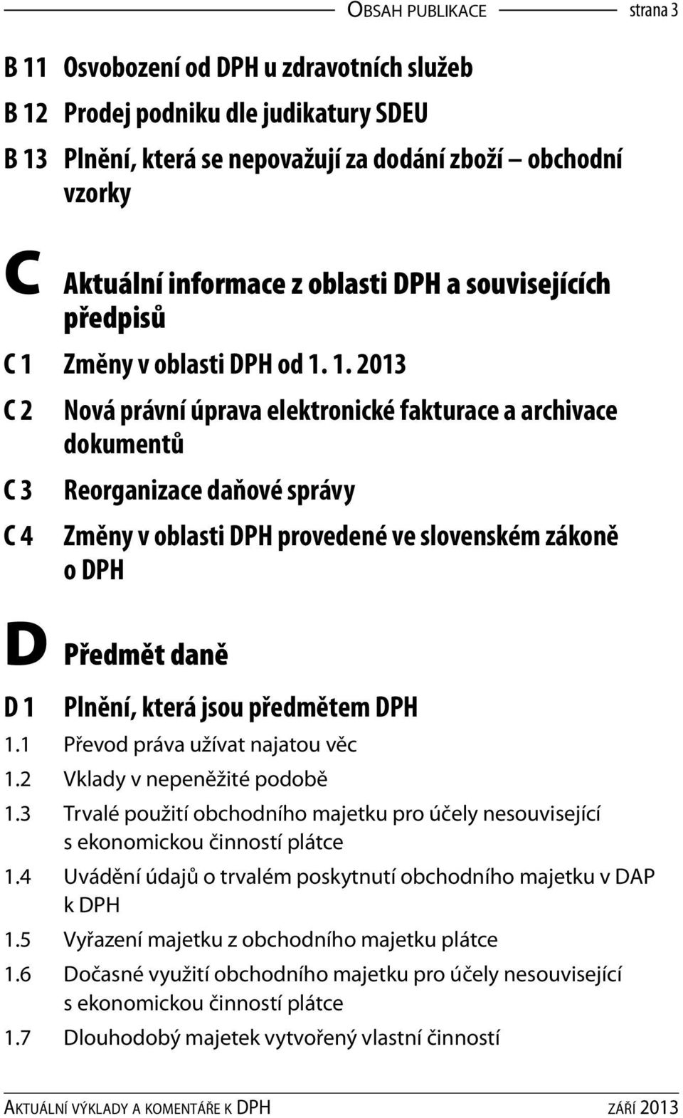 Změny v oblasti DPH od 1.