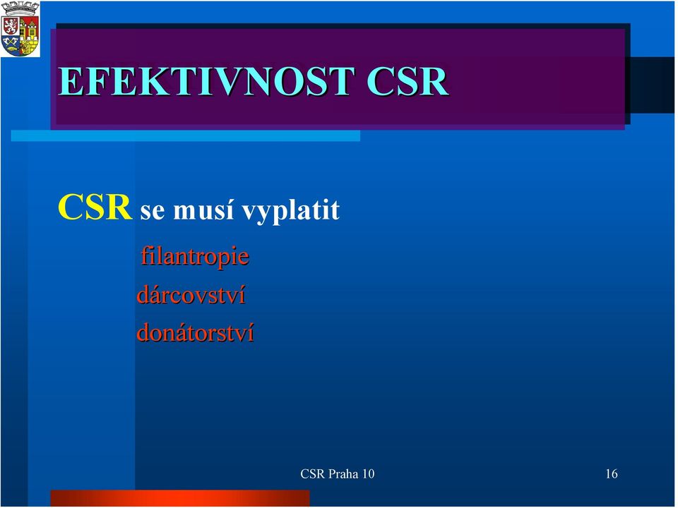 filantropie dárcovství