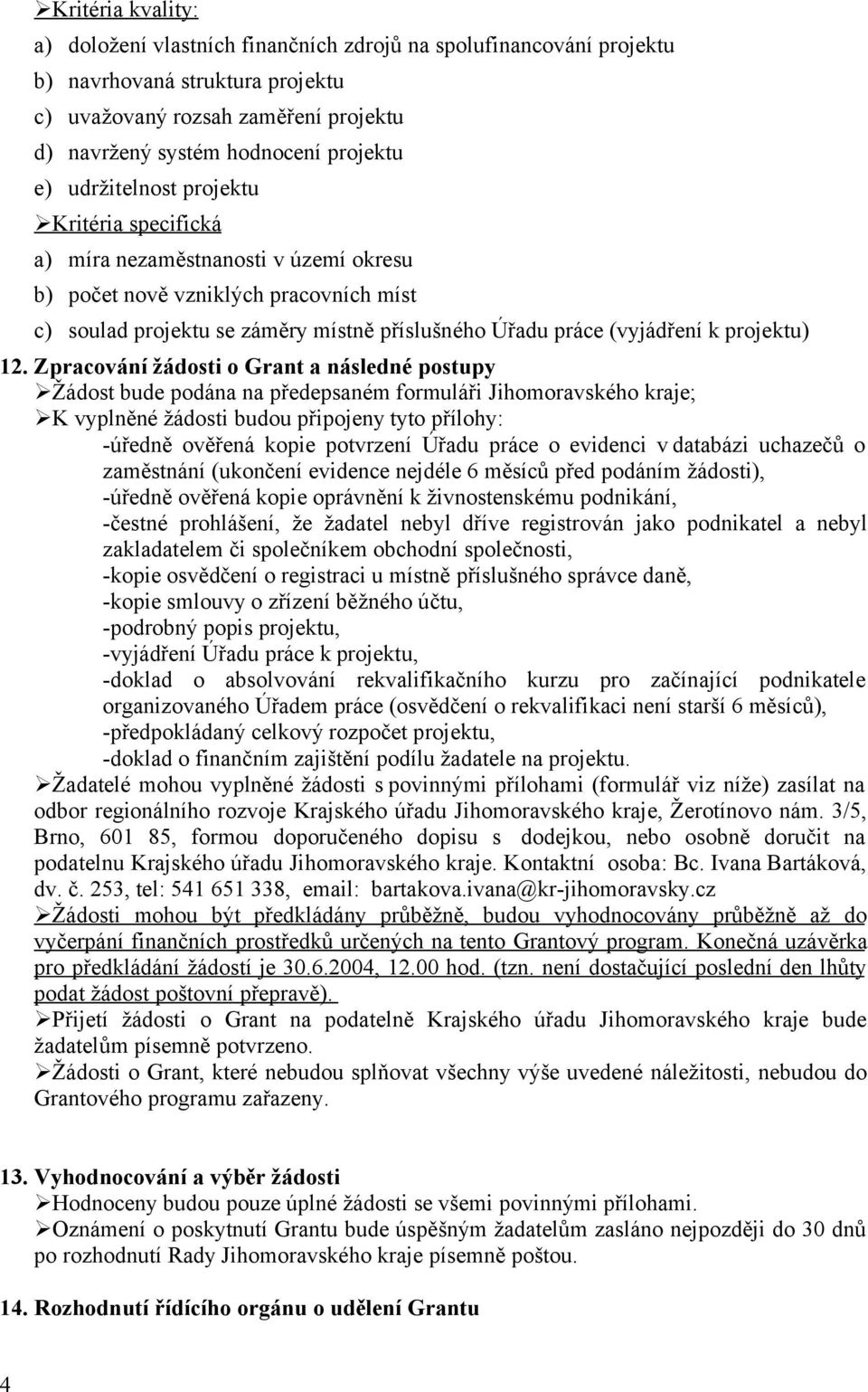 projektu) 12.