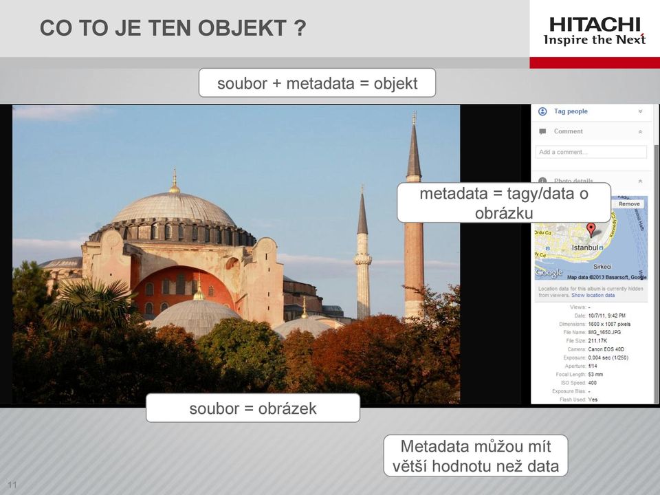 metadata = tagy/data o obrázku