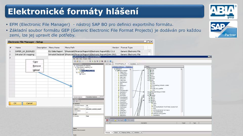 Základní soubor formátu GEP (Generic Electronic File