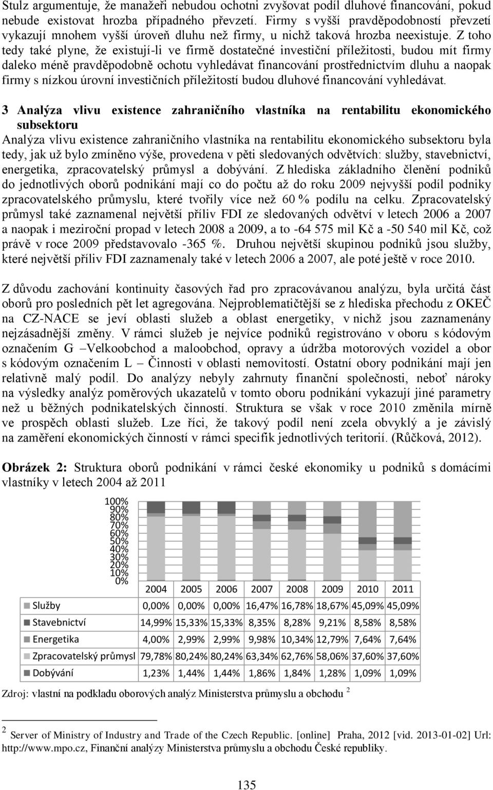 Z toho tedy také plyne, že existují-li ve firmě dostatečné investiční příležitosti, budou mít firmy daleko méně pravděpodobně ochotu vyhledávat financování prostřednictvím dluhu a naopak firmy s