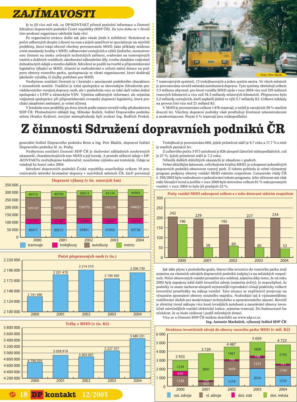 Redukoval se počet odborných skupin z deseti na osm a jejich zaměření se specializuje na největší problémy, které trápí obecně všechny provozovatele MHD.